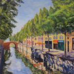 Delft Canal - oil, 24x36