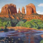 Cathedral Rock, Sedona - oil, 22x28